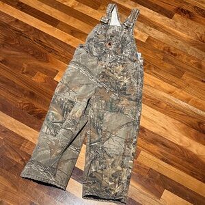 Carhartt kids Camouflage Overalls size 8